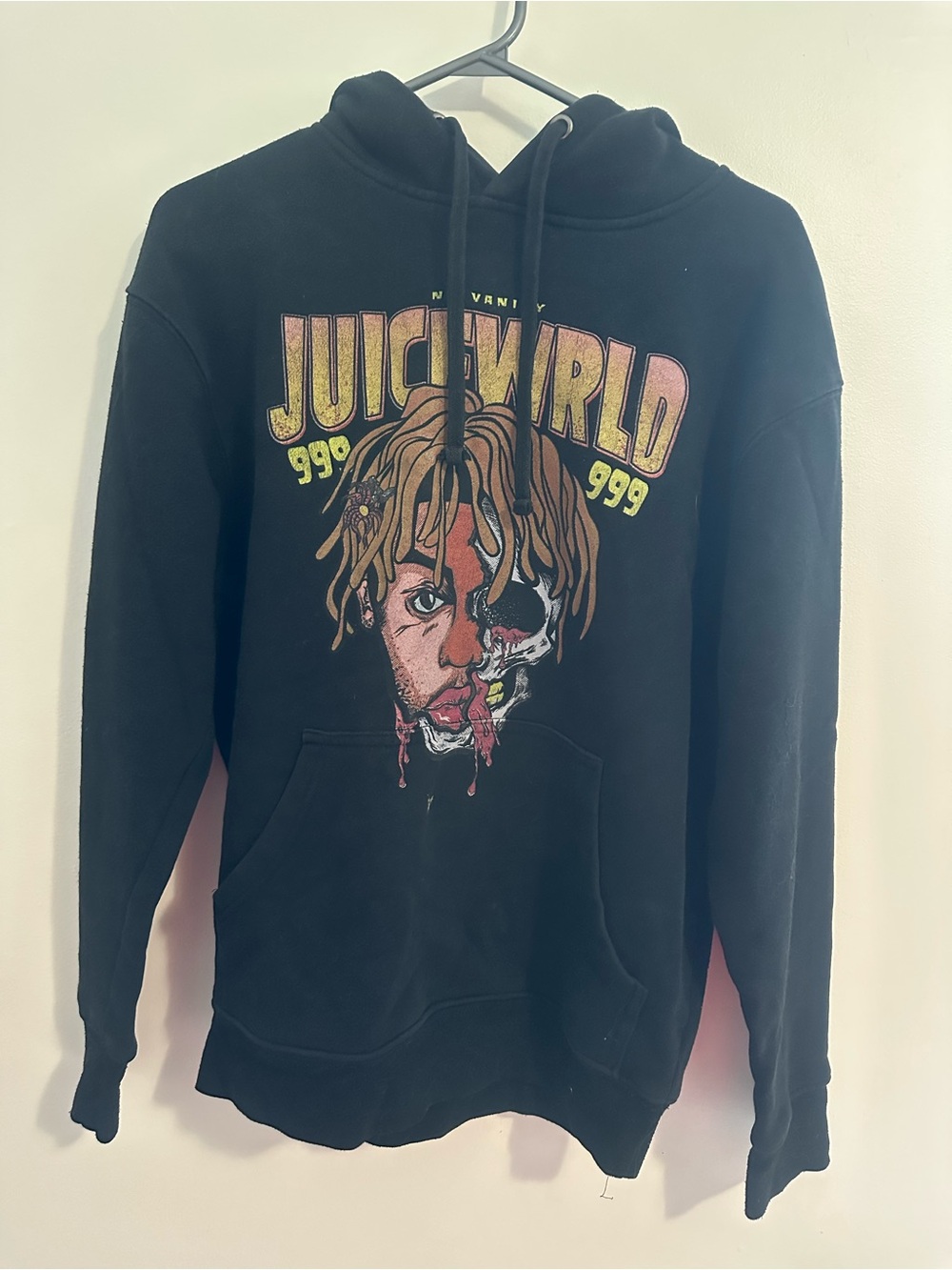 Juice WRLD Black Graphic Hoodie - Juicyworld 999 Design